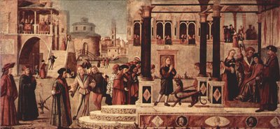 Painting Cycle of the Chapel of the Scuola di San Giorgio degli Schiavoni by Vittore Carpaccio